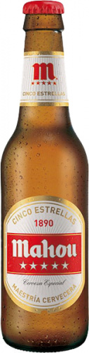 Mahou 5 Estrellas 330ml Nrb 5.1%abv