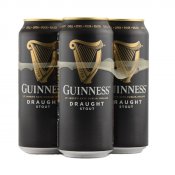 Guinness Draught  4pk Cans Price Marked £5.49