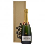 Bollinger Special Cuvee Champagne in a Wood Gift Box