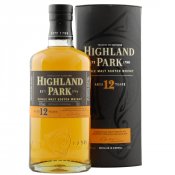 Highland Park 12 Year Old Orkney Malt Whisky Bottle N.V.