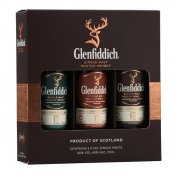 Glenfiddich Family Collection Whisky Triple Miniature Gift Set N.V.