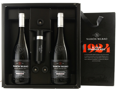 Ramon Bilbao 2 Bottle Gift Pack + Vacuvin 2017