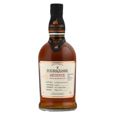 Foursquare Detente 10 Year Old Rum Bottle N.V.