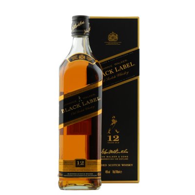 Johnnie Walker Black Label Whisky Bottle N.V.