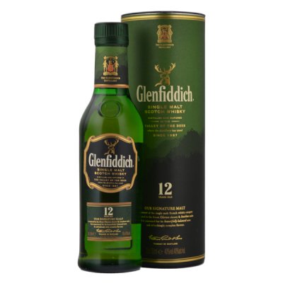 Glenfiddich Malt Whisky Half Bottle 35cl N.V.