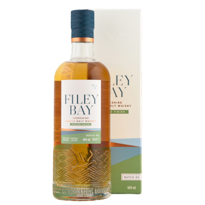 Filey Bay Peated Finish Whisky Bottle