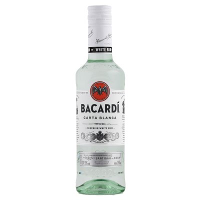 Bacardi White Rum 35cl Half Bottle N.V.