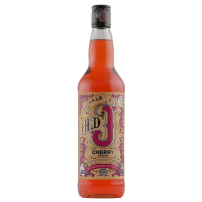 Old J Cherry Spiced Rum Bottle N.V.