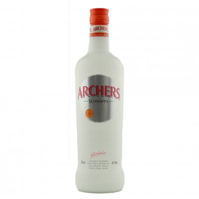 Archers Peach Schnapps Bottle