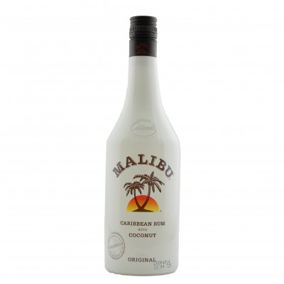 Malibu Caribbean White Rum with Coconut Bottle 70cl