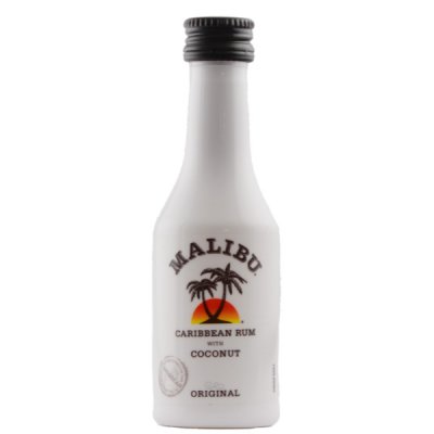 Malibu Caribbean White Rum with Coconut Miniature 5cl