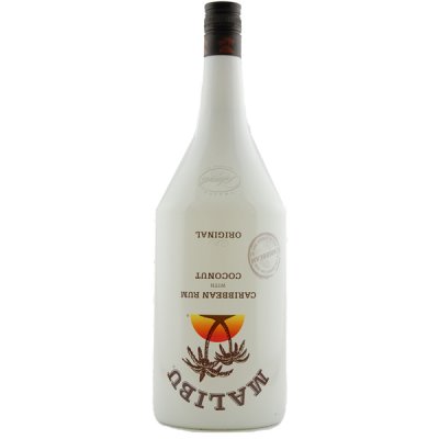 Malibu Caribbean White Rum with Coconut 1.5 Ltr