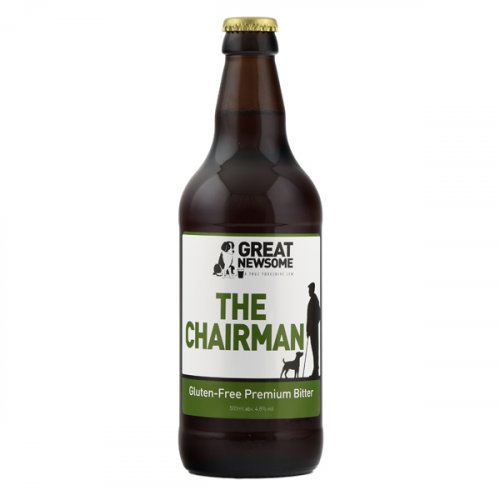 The Chairman Gluten Free Premium Bitter Great Newsome Brewery 500ml Bottle
