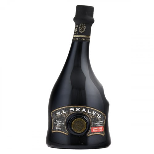 RL Seale 10 Year Old Rum Bottle
