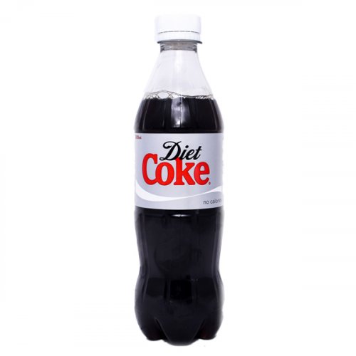 500ml Diet Coke Contour Plastic Bottle