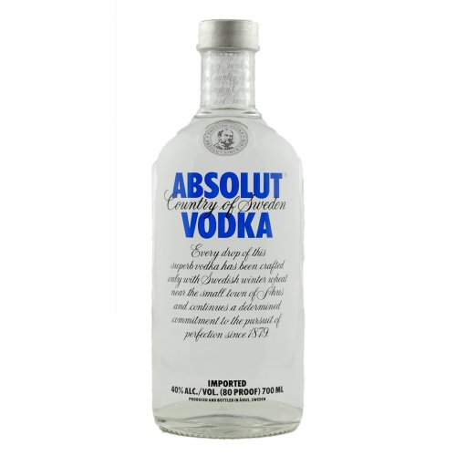 Absolut Blue Swedish Vodka 70cl