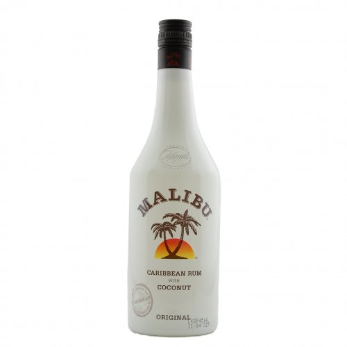 Malibu Caribbean White Rum with Coconut Bottle 70cl