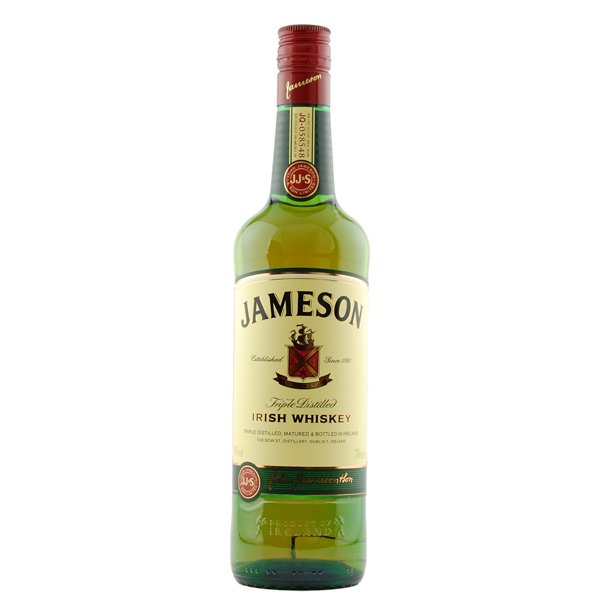 Jamesons Irish Whiskey Bottle 70cl