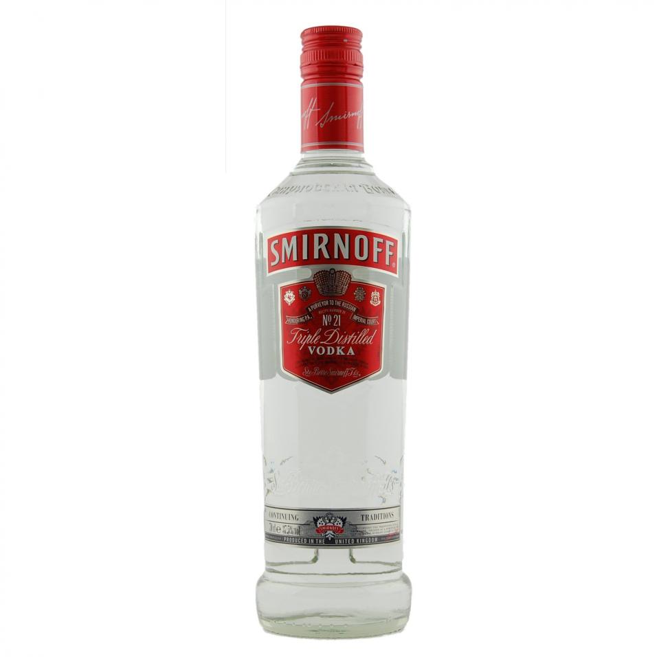 Smirnoff Red Label Vodka Bottle | Sandhams Merchants
